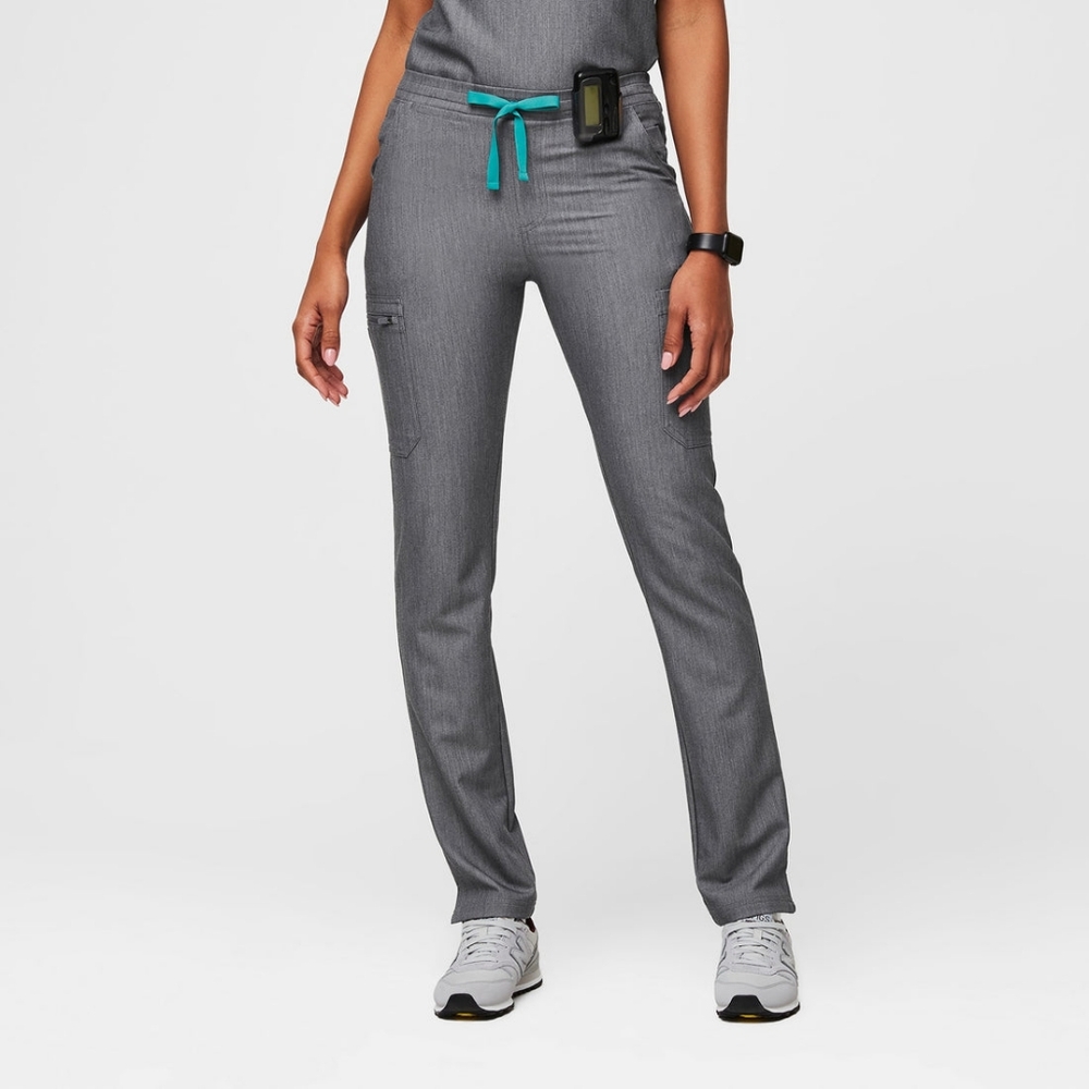 Figs Yola Skinny Scrub Pants Graphite Gray Size XXS